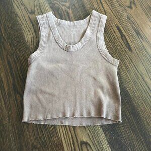Brandy Melville Men's Brown Vest
